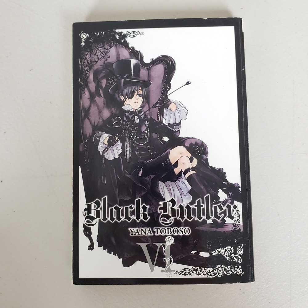 Black Butler Vol 6 Manga Yana Toboso Yen Press English Paperback‎ Circus Arc